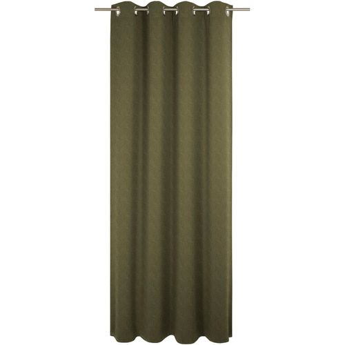 4004567441593 - Vorhang WIRTH Torbole grün (moosgrün) Gardinen 155cm Ösen 132cm Baumwolle Polyester nach Maß B132cm H155cm 4004567441593 - Vorhang WIRTH Torbole grün (moosgrün) Gardinen 155cm Ösen 132cm Baumwolle Polyester nach Maß B132cm H155cm