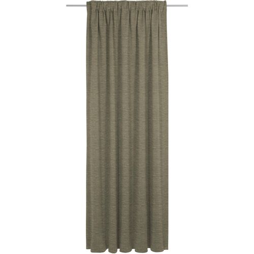 4004567394042 - Vorhang WIRTH Trondheim B Gardinen Gr 395 cm Multifunktionsband 132 cm grau (taupe) Schlafzimmergardinen nach Maß