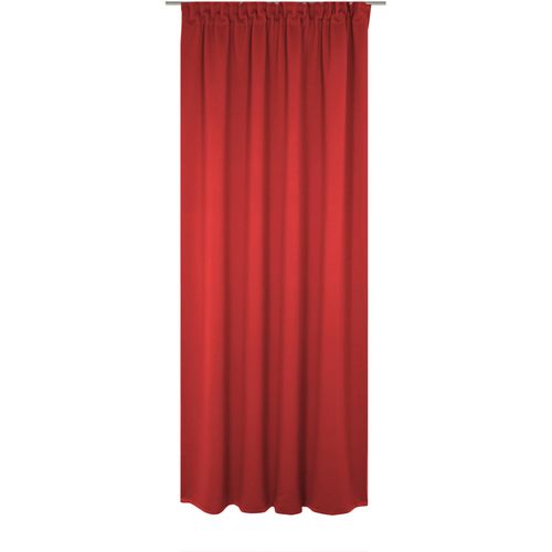 4004567496197 - Vorhang WIRTH Newbury rot Gardinen 395cm Multifunktionsband 130cm Baumwolle Polyester nach Maß B130cm H395cm 4004567496197 - Vorhang WIRTH Newbury rot Gardinen 395cm Multifunktionsband 130cm Baumwolle Polyester nach Maß B130cm H395cm
