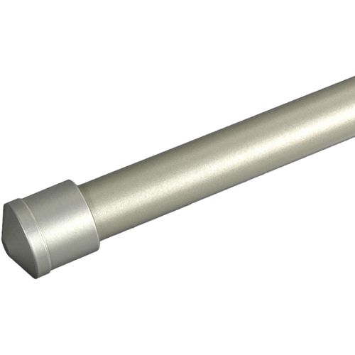 4016318191725 - Gardinenstangen-Endstück Gr 1 silber (silberfarben matt) H27cm L28cm Ø2cm Gardinenstangenendstücke für Gardinenstangen Ø 20 mm 4016318191725 - Gardinenstangen-Endstück Gr 1 silber (silberfarben matt) H27cm L28cm Ø2cm Gardinenstangenendstücke für Gardinenstangen Ø 20 mm