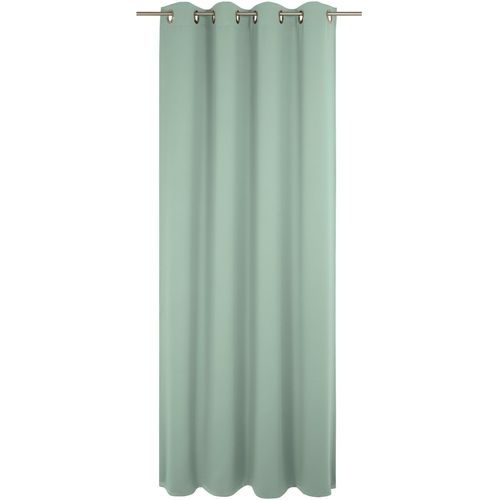 4004567497323 - Vorhang WIRTH Newbury grün (mint) B130cm H175cm Baumwolle Polyester Gardinen nach Maß