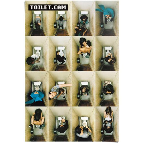 8714597310528 - Poster REINDERS Poster ToiletCam 2 family Bilder Gr B H 61 cm x 915 cm Schriftzug 1 St grün (khaki) Poster 8714597310528 - Poster REINDERS Poster ToiletCam 2 family Bilder Gr B H 61 cm x 915 cm Schriftzug 1 St grün (khaki) Poster