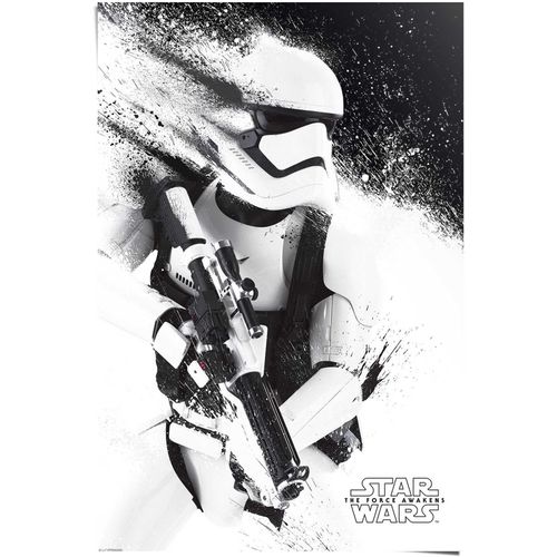 8714597393705 - Poster REINDERS Poster Star Wars Episode VII Stormtrooper Bilder Gr B H 61 cm x 915 cm Science-Fiction 1 St weiß Poster