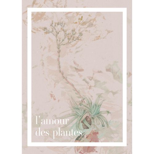 4055065175985 - Wandbild »Lamour des plantes« (1 St) Deutsches Premium-Poster Fotopapier mit seidenmatter Oberfläche und hoher Lichtbeständigkeit Für fotorealistische Drucke mit gestochen scharfen Details und hervorragender Farbbrillanz