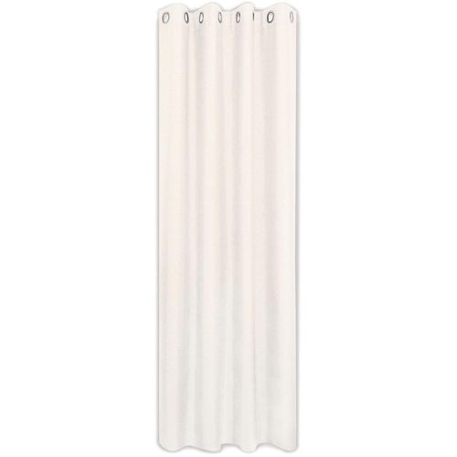 4007863521624 - Vorhang Laurin Gr 1 weiß B140cm H235cm Wirkware Polyester Gardinen HxB 235x140 Ösenschal aus Dekostoff Uni