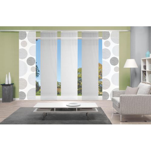 4056751297660 - Schiebegardine VISION S 5ER SET BORDEN Gr 1 grau Gardinen 260cm Paneelwagen 60cm Polyester HxB 260x60 Schiebevorhang 5er Set Digitaldruck B60cm H260cm 4056751297660 - Schiebegardine VISION S 5ER SET BORDEN Gr 1 grau Gardinen 260cm Paneelwagen 60cm Polyester HxB 260x60 Schiebevorhang 5er Set Digitaldruck B60cm H260cm