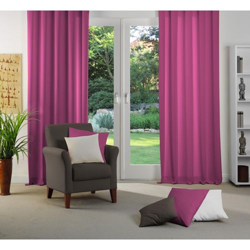 4004567420888 - Vorhang WIRTH Dim out Gardinen Gr 235 cm Multifunktionsband 142 cm pink Schlafzimmergardinen nach Maß
