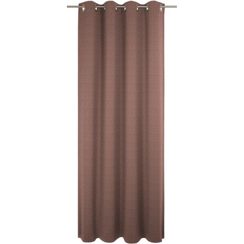 4004567442903 - Vorhang WIRTH Torbole orange (terra) Gardinen 385cm Ösen 132cm Baumwolle Polyester nach Maß B132cm H385cm
