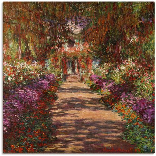 4055327228589 - Wandbild ARTLAND Weg in Monets Garten Giverny 1902 Bilder Gr B H 40 cm x 40 cm Leinwandbild Garten 1 St bunt Bild Leinwandbild Kunstdrucke Bilder als Alubild Leinwandbild Wandaufkleber oder Poster in versch Größen 4055327228589 - Wandbild ARTLAND Weg in Monets Garten Giverny 1902 Bilder Gr B H 40 cm x 40 cm Leinwandbild Garten 1 St bunt Bild Leinwandbild Kunstdrucke Bilder als Alubild Leinwandbild Wandaufkleber oder Poster in versch Größen
