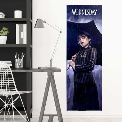 8714597648379 - Poster REINDERS Wednesday - Jenny Ortega lila (farbe bild(er) lila) B53cm H158cm T01cm Holzwerkstoff Bilder
