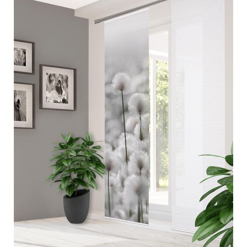 4056751437103 - Schiebegardine HOME IN GREEN DOLCIA Gr 1 grau B60cm H245cm Polyester Gardinen DIGITALBEDRUCKT BAMBUSOPTIK RECYCELT 4056751437103 - Schiebegardine HOME IN GREEN DOLCIA Gr 1 grau B60cm H245cm Polyester Gardinen DIGITALBEDRUCKT BAMBUSOPTIK RECYCELT