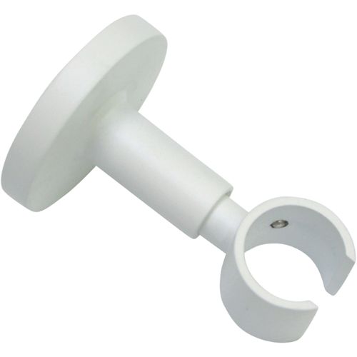 4003018378877 - Deckenträger für Gardinenstangen Deckenträger für Ø 20 mm weiß (weiß matt) SCHÖNER WOHNEN-KOLLEKTION Gardinenstangenhalterungen Serie Einzelprogramm Leon Ø 20 mm