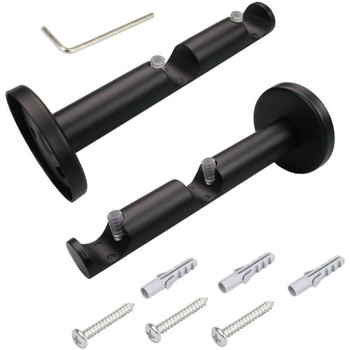 4016318280412 - Doppelträger Gardinenstangenhalterungen Gr Länge 12 cm schwarz Gardinenstangenhalter Gardinenstangenhalterungen für Gardinenstangen Ø 16 mm 4016318280412 - Doppelträger Gardinenstangenhalterungen Gr Länge 12 cm schwarz Gardinenstangenhalter Gardinenstangenhalterungen für Gardinenstangen Ø 16 mm