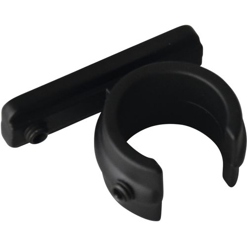 4003018365747 - Verbinder Ring-Adapter für Universalträger Gr 1 schwarz (schwarz matt) L4cm Gardinenstangenhalterungen Serie Einzelprogramm Chicago Ø 20 mm