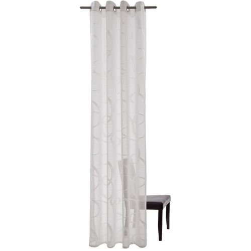 4043343504305 - Vorhang Seth weiß Gardinen 245cm Ösen 140cm Polyester weiß Wohnzimmer Kinderzimmer B140cm H245cm 4043343504305 - Vorhang Seth weiß Gardinen 245cm Ösen 140cm Polyester weiß Wohnzimmer Kinderzimmer B140cm H245cm