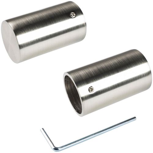 4016318028427 - Gardinenstangen-Endstück Gardinenstangenendstücke Gr 1 St silberfarben (edelstahlfarben) Gardinenstangen-Endstücke Gardinenstangenendstücke für Gardinenstange Ø 28 mm 4016318028427 - Gardinenstangen-Endstück Gardinenstangenendstücke Gr 1 St silberfarben (edelstahlfarben) Gardinenstangen-Endstücke Gardinenstangenendstücke für Gardinenstange Ø 28 mm