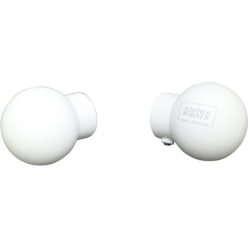 4003018378921 - Gardinenstangen-Endstück SCHÖNER WOHNEN LAMINAT Endstück Kugel für Ø 20 mm Gardinenstangenendstücke Gr 2 St weiß (weiß matt) Gardinenstangen-Endstücke Serie Einzelprogramm Leon Ø 20 mm 4003018378921 - Gardinenstangen-Endstück SCHÖNER WOHNEN LAMINAT Endstück Kugel für Ø 20 mm Gardinenstangenendstücke Gr 2 St weiß (weiß matt) Gardinenstangen-Endstücke Serie Einzelprogramm Leon Ø 20 mm