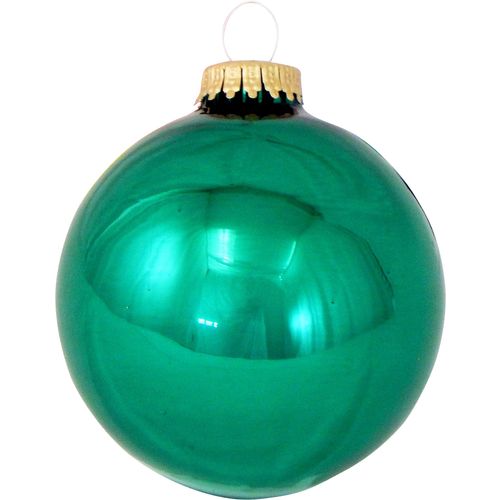 0024762632682 - Weihnachtsbaumkugel KREBS GLAS LAUSCHA CBK63268 Weihnachtsdeko Christbaumschmuck Christbaumkugeln Glas grün Ø10cm Glas Weihnachtsbaumkugeln Weihnachtsbaumkugeln