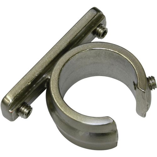 4003018317968 - Verbinder Ring-Adapter für Universalträger Gr 1 silber (edelstahlfarben) B2cm L4cm Gardinenstangenhalterungen Serie Einzelprogramm Chicago Ø 20 mm