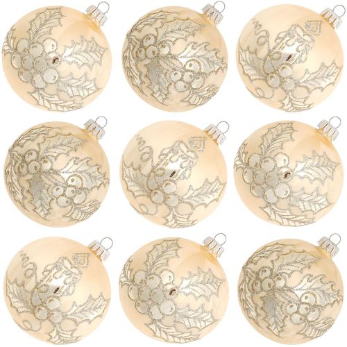 0024762033786 - Weihnachtsbaumkugel KREBS GLAS LAUSCHA KGL03378 Weihnachtsdeko Christbaumschmuck Christbaumkugeln Glas gold (goldfarben) Ø8cm Glas Weihnachtsbaumkugeln aus Glas mit Blattdekor 0024762033786 - Weihnachtsbaumkugel KREBS GLAS LAUSCHA KGL03378 Weihnachtsdeko Christbaumschmuck Christbaumkugeln Glas gold (goldfarben) Ø8cm Glas Weihnachtsbaumkugeln aus Glas mit Blattdekor