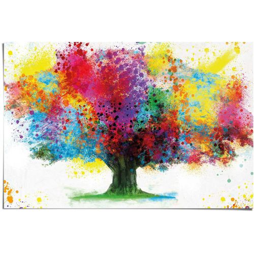 8714597513608 - Poster REINDERS Farbkleckse Baum bunt (farbe bild(er) mehrfarbig) B915cm H61cm Papier Bilder
