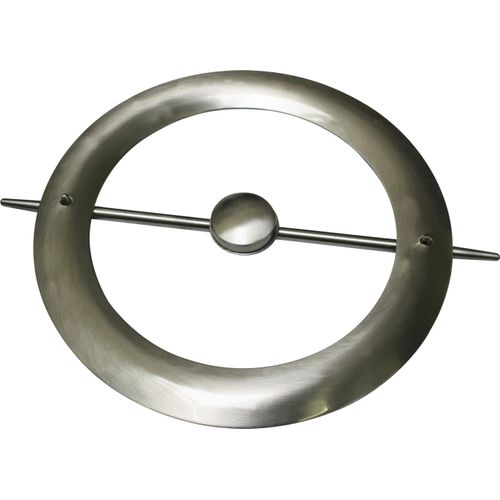 5050685122622 - Dekoklammer Dekoring mit Stab und Magnet Gr 1 silber (edelstahlfarben) Ø18cm Metall Gardinenbefestigungen zum Drapieren 5050685122622 - Dekoklammer Dekoring mit Stab und Magnet Gr 1 silber (edelstahlfarben) Ø18cm Metall Gardinenbefestigungen zum Drapieren