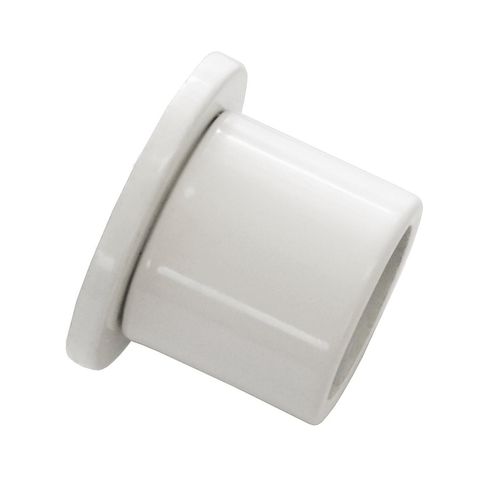 4003018235484 - Wandbefestigung Nischenträger für Gardinenstangen Gr 1 weiß B2cm L4cm Gardinenstangenhalterungen Serie Einzelprogramm Chicago Ø 20 mm