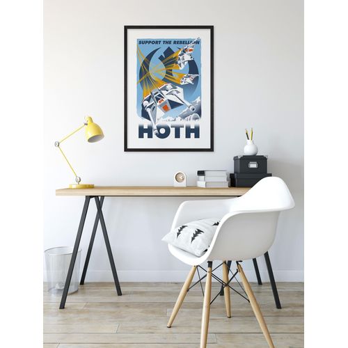 4055065191268 - Wandbild KOMAR Star Wars Hoth Temporary Headquarter bunt (farbe bild(er) bunt) Disney 1 Stk Vlies Bilder 30 x 40 cm (Breite x Höhe) - Kinderzimmer Dekoration