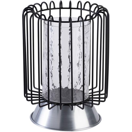 4063074504443 - Kerzenhalter KAYOOM Kerzenständer Malibu 225 silber (silberfarben) B225cm H31cm T225cm Ø225cm Kerzenhalter