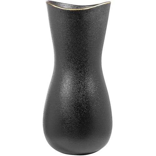 4042911270994 - Tischvase FINK Opera Vasen Gr H 3800 cm Ø 1600 cm schwarz Blumenvasen Handbemalter goldener Rand 4042911270994 - Tischvase FINK Opera Vasen Gr H 3800 cm Ø 1600 cm schwarz Blumenvasen Handbemalter goldener Rand