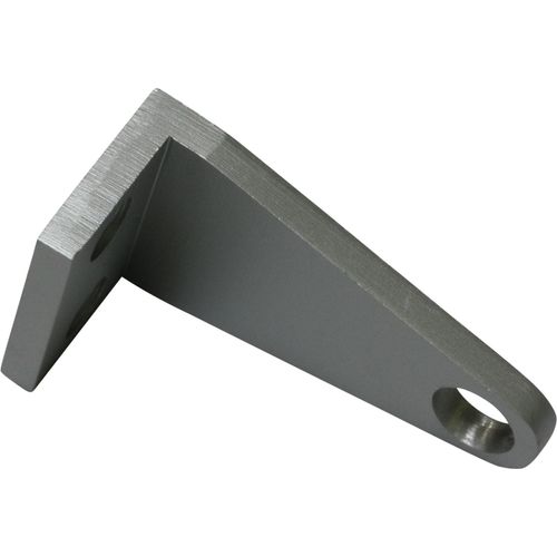 4003018002956 - Träger Seilspanngarnitur-Träger Patrone Gardinenstangenhalterungen Gr Länge 6 cm grau (aluminiumfarben) Gardinenstangenhalter Gardinenstangenhalterungen Serie Seilspanngarnitur