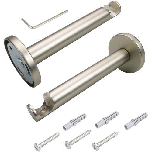 4016318280382 - Träger Gardinenstangenhalterungen Gr Länge 12 cm silberfarben (chromfarben matt) Gardinenstangenhalter Gardinenstangenhalterungen für Gardinenstangen Ø 16 mm 4016318280382 - Träger Gardinenstangenhalterungen Gr Länge 12 cm silberfarben (chromfarben matt) Gardinenstangenhalter Gardinenstangenhalterungen für Gardinenstangen Ø 16 mm