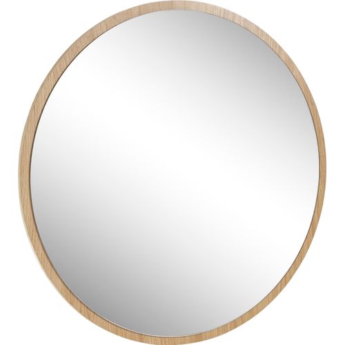 4027207185275 - Wandspiegel MCA FURNITURE Agra TOPSELLER braun (eiche) B75cm T75cm Glas Furnier Spiegel Breite ca 75 cm Rahmen aus Holzfurnier zeitloser Style