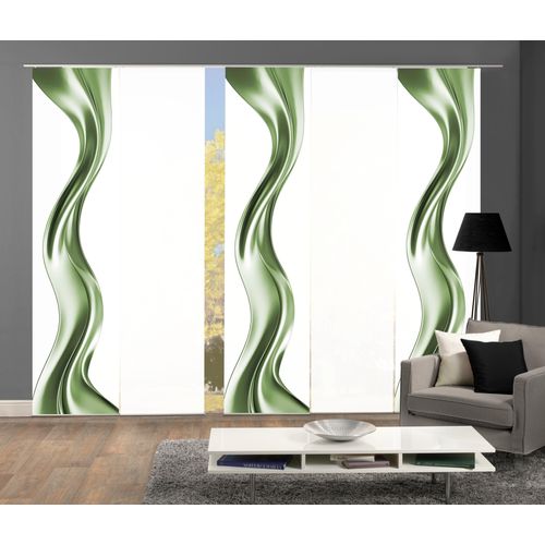 4056751516594 - Schiebegardine HOME WOHNIDEEN OAKLEY Gr 1 grün B60cm H245cm Polyester Gardinen SCHIEBEVORHANGSETSEIDENOPTIKDIGIDRUCK 4056751516594 - Schiebegardine HOME WOHNIDEEN OAKLEY Gr 1 grün B60cm H245cm Polyester Gardinen SCHIEBEVORHANGSETSEIDENOPTIKDIGIDRUCK