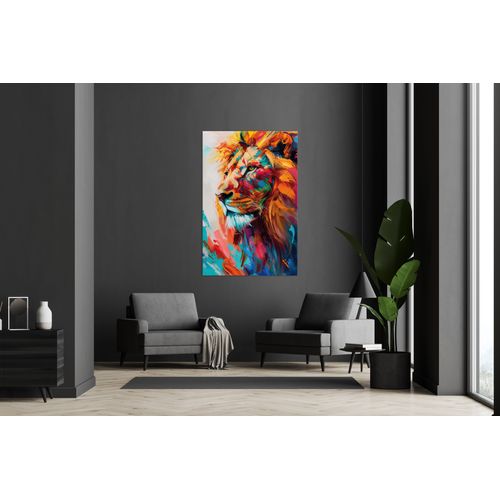 4032295093616 - Leinwandbild BÖNNINGHOFF blau (farbe bild(er) blau oran) B118cm H78cm T18cm Canvas MDF Bilder