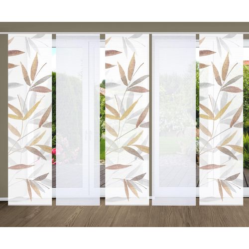 4056751527262 - Schiebegardine HOME IN GREEN RANDOW Gr 1 bunt B60cm H245cm Polyester Gardinen SET DIGITALDRUCKBAMBUSOPTIK RECYCELT 4056751527262 - Schiebegardine HOME IN GREEN RANDOW Gr 1 bunt B60cm H245cm Polyester Gardinen SET DIGITALDRUCKBAMBUSOPTIK RECYCELT