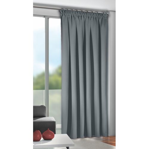 4005241691624 - Vorhang Bernd Gr 1 grau (anthrazit) B140cm H245cm Polyester Gardinen Fertigschal