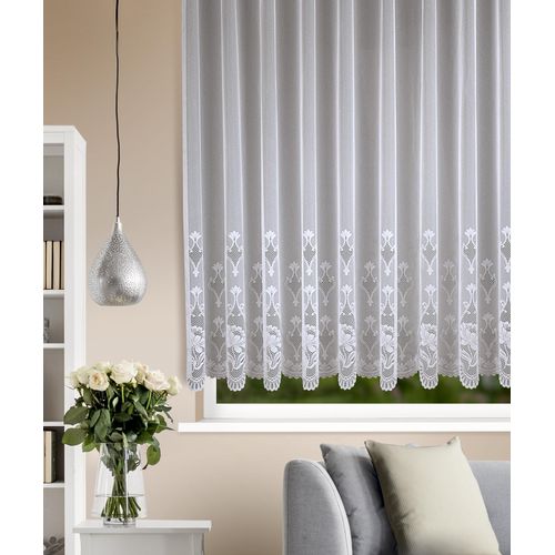 4005241833369 - Gardine Sophie Gr 1 weiß B300cm H160cm Polyester Gardinen Fertigschal