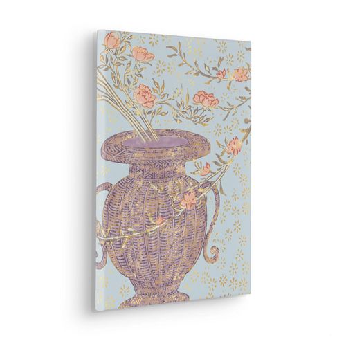 4055065030505 - Leinwandbild KOMAR Anubis Vase - Größe 30 x 40 cm bunt (farbe bild(er) bunt) B30cm Papier Holz Bilder Keilrahmenbild mi Echtholzrahmen