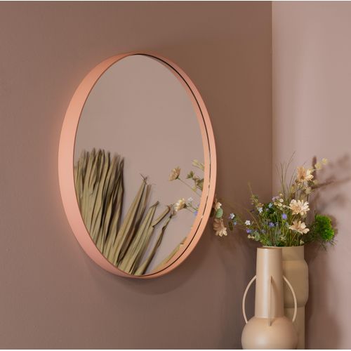 8712077110774 - Spiegel DONNA 3 orange (rahmen kupferfarben) Ø 60cm normales Spiegelglas Stahl glasspiegel Wandspiegel aus Stahl B60cm H60cm T5cm 8712077110774 - Spiegel DONNA 3 orange (rahmen kupferfarben) Ø 60cm normales Spiegelglas Stahl glasspiegel Wandspiegel aus Stahl B60cm H60cm T5cm