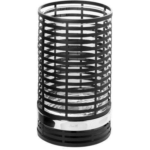 4042911463068 - Windlicht FINK MATERA Kerzenhalter Gr H 37 cm silberfarben (schwarz silberfarben) Laternen Windlichter Windlichtsäule aus Eisen mit Glaszylinder Höhe ca 37 cm 4042911463068 - Windlicht FINK MATERA Kerzenhalter Gr H 37 cm silberfarben (schwarz silberfarben) Laternen Windlichter Windlichtsäule aus Eisen mit Glaszylinder Höhe ca 37 cm