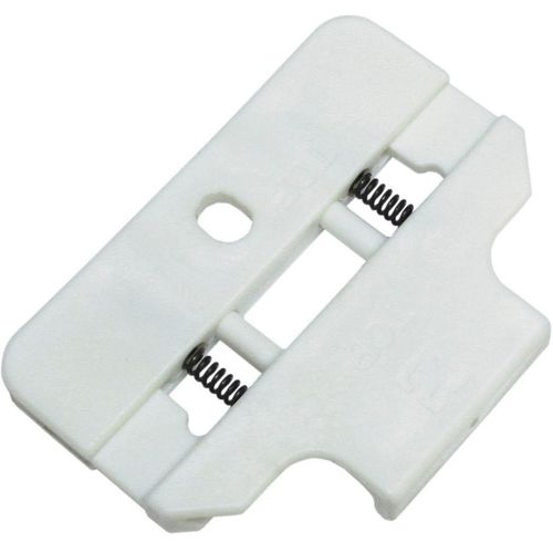 4003018356196 - Gardinenstangenhalter Deckenclip Gr 1 weiß B4cm L56cm Gardinenstangenhalterungen Serie Flächenvorhang-Technik Atlanta 3-läufig 4003018356196 - Gardinenstangenhalter Deckenclip Gr 1 weiß B4cm L56cm Gardinenstangenhalterungen Serie Flächenvorhang-Technik Atlanta 3-läufig