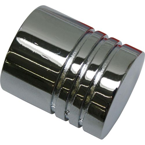 4003018272618 - Gardinenstangen-Endstück Zylinder grau (chromfarben) B2cm Gardinenstangenendstücke Serie Einzelprogramm Chicago Ø 20 mm 4003018272618 - Gardinenstangen-Endstück Zylinder grau (chromfarben) B2cm Gardinenstangenendstücke Serie Einzelprogramm Chicago Ø 20 mm