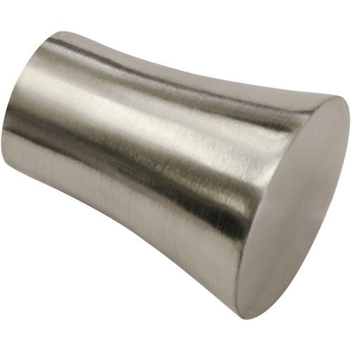 4003018326144 - Gardinenstangen-Endstück Endstück Konus Gardinenstangenendstücke Gr 2 St silberfarben (edelstahlfarben) Gardinenstangen-Endstücke Gardinenstangenendstücke Serie Ally 4003018326144 - Gardinenstangen-Endstück Endstück Konus Gardinenstangenendstücke Gr 2 St silberfarben (edelstahlfarben) Gardinenstangen-Endstücke Gardinenstangenendstücke Serie Ally