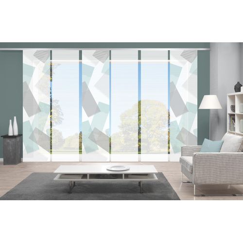 4056751516037 - Schiebegardine VISION NAYAH Gr 1 grün (mint) B60cm H260cm Polyester Gardinen SETSCHIEBEVORHANGBAMBUSDIGITALDRUCK 4056751516037 - Schiebegardine VISION NAYAH Gr 1 grün (mint) B60cm H260cm Polyester Gardinen SETSCHIEBEVORHANGBAMBUSDIGITALDRUCK