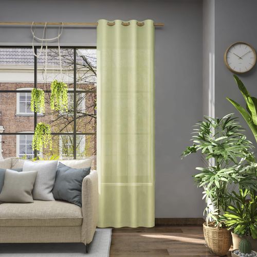 4006470510915 - Vorhang NEUTEX FOR YOU Libre-ECO grün B142cm H255cm Jacquard Polyester Gardinen Nachhaltig Breite 142 cm nach Maß