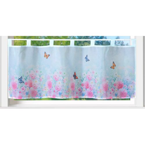 4005385836158 - Scheibengardine WECKBRODT Capri Gr 1 bunt (multi) B120cm H45cm Voile Polyester Gardinen Voile halbtransparent bedruckt HxB 45x120cm Gardine Store 4005385836158 - Scheibengardine WECKBRODT Capri Gr 1 bunt (multi) B120cm H45cm Voile Polyester Gardinen Voile halbtransparent bedruckt HxB 45x120cm Gardine Store