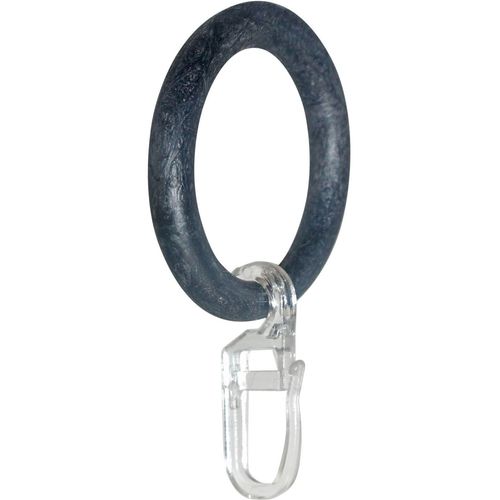 9002777124591 - Gardinenring GARESA Ring mit Haken Gardinenbefestigungen Gr 20 St grau (grafit) Gardinenringe für Durchmesser bis 16 mm einfache Montage 9002777124591 - Gardinenring GARESA Ring mit Haken Gardinenbefestigungen Gr 20 St grau (grafit) Gardinenringe für Durchmesser bis 16 mm einfache Montage