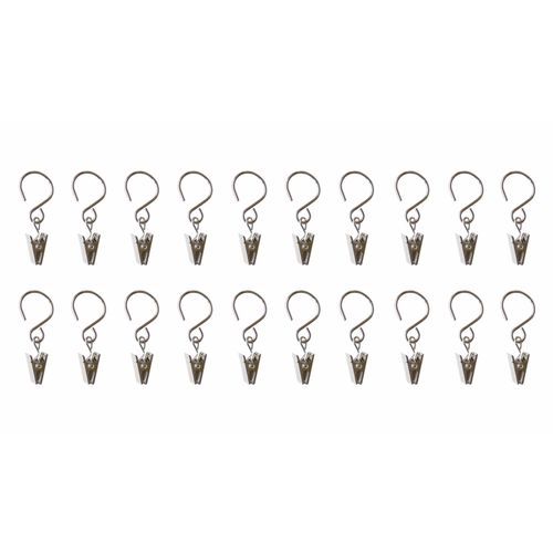 4015161056137 - Seilklammern Gardinenbefestigungen Gr 10 St silberfarben Zubehör für Gardinen Gardinenbefestigungen Seilspanngarnituren