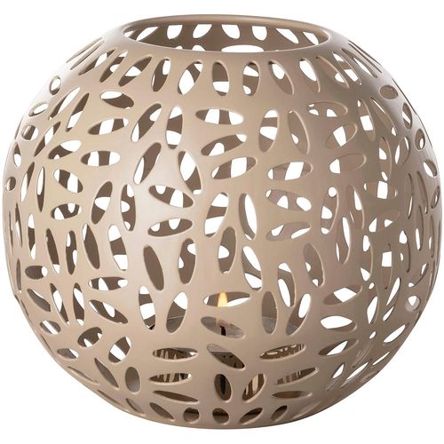 4042911463402 - Windlicht FINK DARIA beige (taupe) H15cm Ø17cm Eisen Kerzenhalter Kerzenhalter aus Eisen pulverbeschichtet mit Cut-Outs 4042911463402 - Windlicht FINK DARIA beige (taupe) H15cm Ø17cm Eisen Kerzenhalter Kerzenhalter aus Eisen pulverbeschichtet mit Cut-Outs